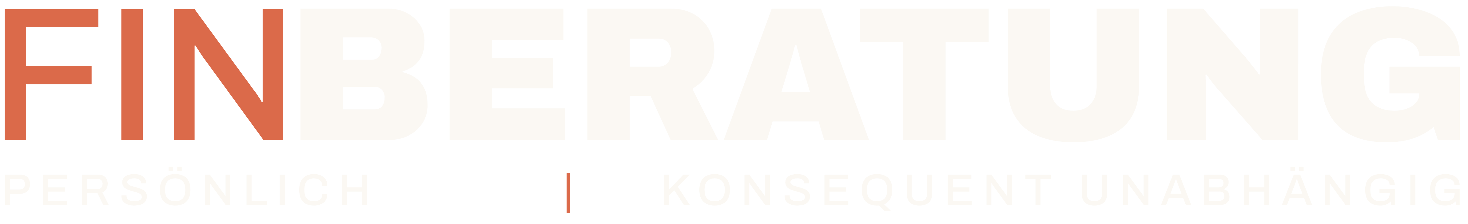 Finberatung — Persönlich, konsequent unabhängig